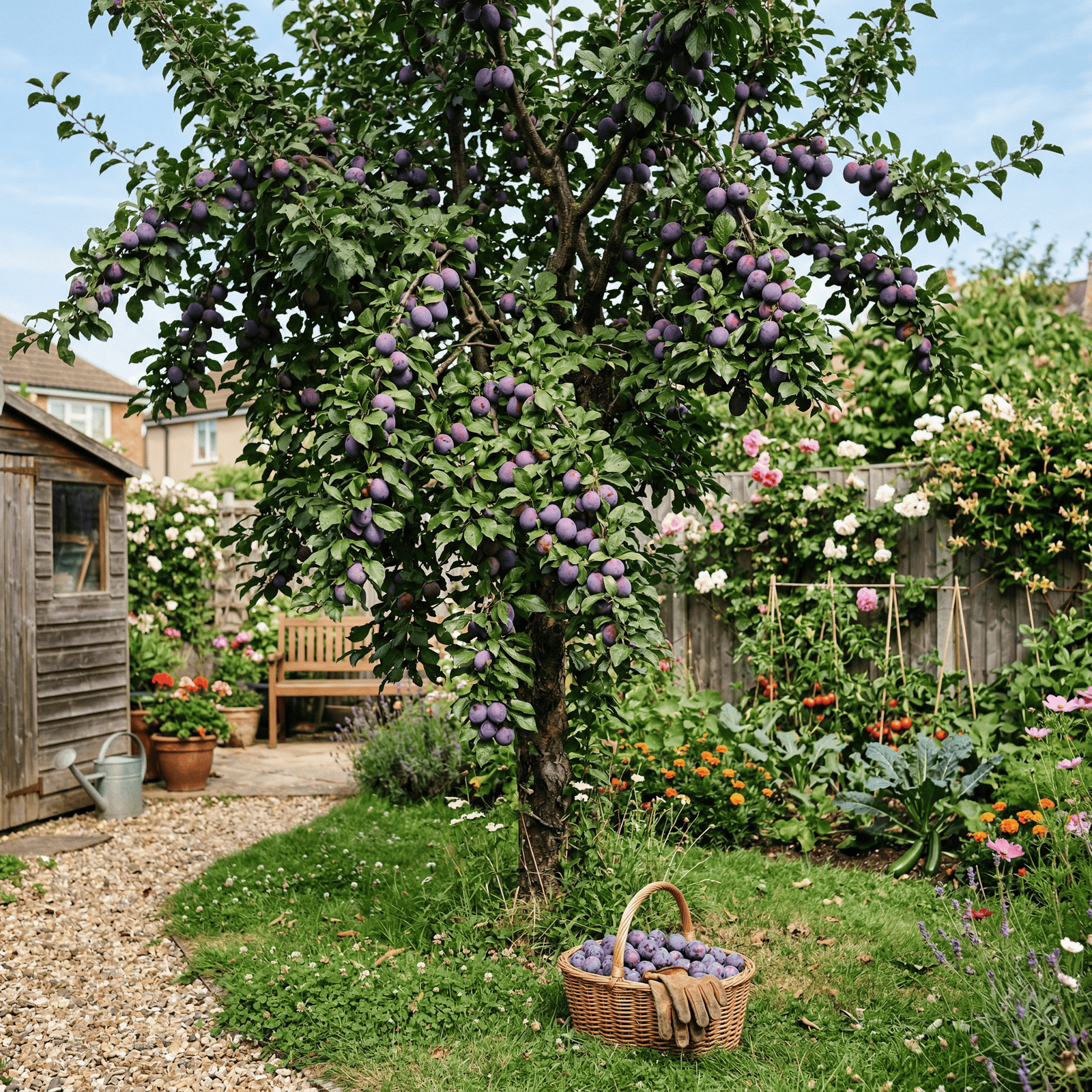 Plum Tree that is spring ready